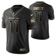 Seattle Seahawks Phillip Dorsett 11 2021 NFL Golden Edition Black Jersey Gift For Seahawks Fans