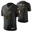 San Francisco 49ers Jamar Taylor 40 2021 NFL Golden Edition Black Jersey Gift For 49ers Fans