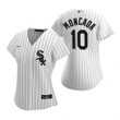 Womens Boston Red Sox #10 Yoan Moncada 2020 White Jersey Gift For Red Sox Fans