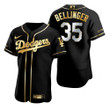 Los Angeles Dodgers #35 Cody Bellinger Mlb Golden Edition Black Jersey Gift For Dodgers Fans