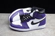 555088-500 ST Air Jordan 1 Retro High Court Purple/White Black