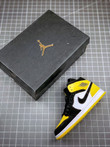 Nike Air Jordan 1 Mid Yellow Toe 852542-071