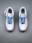 Nike Air Force 1 07 Low Lx White Blue Grey 314192-117