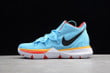Nike Kyrie V 5 Ep Sky Blue Orange Red Ivring Basketball Shoes AO2919-403