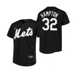 Youth New York Mets #32 Mike Hampton 2020 Alternate Black Jersey Gift For Mets Fans