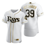 Tampa Bay Rays #39 Kevin Kiermaier Mlb Golden Edition White Jersey Gift For Rays Fans