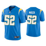 Los Angeles Chargers Khalil Mack 52 NFL Game Powder Blue Jersey Gift For Chargers Fans