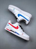 Nike Air Force 1 07 Low Summit White Blue Red Black CW2288-111