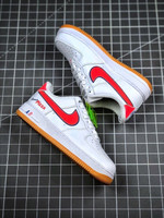 Nike Air Force 1 Low 07 Scarr'S Pizza White Orange Blue CN3244-100