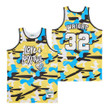 Love And Basketball Monica Wright 32 Legends Basketball Gold Camo Jersey Gift For McCall Fans