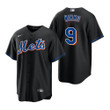 Mens New York Mets #9 Brandon Nimmo 2020 Black Jersey Gift For Mets Fans