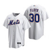 Mens New York Mets #30 Cliff Floyd 2020 Retired Player White Jersey Gift For Mets Fans