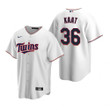 Mens Minnesota Twins #36 Jim Kaat 2020 Retired Player White Jersey Gift For Twins Fans