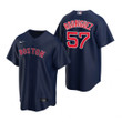 Mens Boston Red Sox #57 Eduardo Rodriguez Alternate Navy Jersey Gift For Red Sox Fans