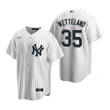 Mens New York Yankees #35 John Wetteland 2020 Retired Player White Jersey Gift For Yankees Fans