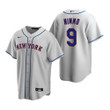 Mens New York Mets #9 Brandon Nimmo 2020 Road Gray Jersey Gift For Mets Fans