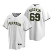 Mens Pittsburgh Pirates #69 John Nogowski 2020 Alternate White Jersey Gift For Pirates Fans