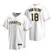Mens Pittsburgh Pirates #18 Andy Van Slyke 2020 Retired Player White Jersey Gift For Pirates Fans