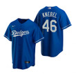 Mens Los Angeles Dodgers #46 Corey Knebel Alternate Royal Jersey Gift For Dodgers Fans