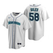 Mens Seattle Mariners #58 Ken Giles 2020 Home White Jersey Gift For Mariners Fans