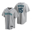 Mens Seattle Mariners #15 Kyle Seager 2020 Road Gray Jersey Gift For Mariners Fans