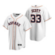 Mens Houston Astros #33 Mike Scott 2020 Retired White Jersey Gift For Astros Fans