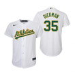 Youth Oakland Athletics #35 Jake Diekman 2020 White Jersey Gift For Athletics Fans
