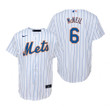 Youth New York Mets #6 Jeff Mcneil 2020 Alternate White Jersey Gift For Mets Fans