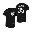 Youth New York Yankees #35 Clay Holmes Collection 2020 Alternate Black Jersey Gift For Yankees Fans
