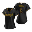 Womens Pittsburgh Pirates #3 Cole Tucker 2020 Black Jersey Gift For Pirates Fans