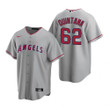 Mens Los Angeles Angels #62 Jose Quintana 2020 Road Gray Jersey Gift For Phillies Fans