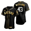 Houston Astros #43 Martin Maldonado Mlb Golden Edition Black Jersey Gift For Astros Fans