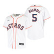 Youth Houston Astros #5 Jeff Bagwell 2020 White Jersey Gift For Astros Fans