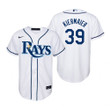 Youth Tampa Bay Rays #39 Kevin Kiermaier 2020 Home White Jersey Gift For Rays Fans