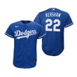 Youth Los Angeles Dodgers #22 Clayton Kershaw 2020 Alternate Royal Jersey Gift For Dodgers Fans