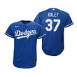 Youth Los Angeles Dodgers #37 Luke Raley 2020 Alternate Royal Jersey Gift For Dodgers Fans