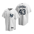 Mens New York Yankees #43 Jonathan Loaisiga 2020 Home White Jersey Gift For Yankees Fans
