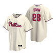 Mens Philadelphia Phillies #28 Alec Bohm 2020 Alternate Cream Jersey Gift For Phillies Fans