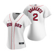 Womens Boston Red Sox #2 Xander Bogaerts 2020 White Jersey Gift For Red Sox Fans