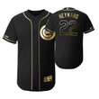 Chicago Cubs #22 Jason Heyward Mlb 2019 Golden Edition Black Jersey Gift For Cubs Fans