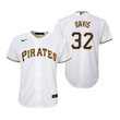 Youth Pittsburgh Pirates #32 Henry Davis 2020 White Jersey Gift For Pirates Fans