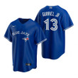 Mens Blue Jays #13 Lourdes Gurriel Jr. Royal Alternate Jersey Gift For Blue Jays Fans