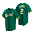 Mens Athletics #2 Starling Marte Kelly Green Alternate Jersey Gift For Athletics Fans