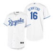 Youth Kansas City Royals #16 Andrew Benintendi Collection 2020 Alternate White Jersey Gift For Royals Fans