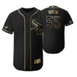 Chicago White Sox #55 Carlos Rodon Mlb 2019 Golden Edition Black Jersey Gift For White Sox Fans
