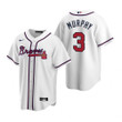 Mens Atlanta Braves #3 Dale Murphy 2020 Alternate White Jersey Gift For Braves Fans