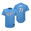 Youth Kansas City Royals #71 Wade Davis Collection 2020 Alternate Light Blue Jersey Gift For Royals Fans