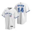 Mens Blue Jays #14 Corey Dickerson White Home Jersey Gift For Blue Jays Fans