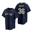 Mens New York Yankees #36 Jonathan Davis 2020 Alternate Navy Jersey Gift For Yankees Fans