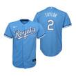 Youth Kansas City Royals #2 Michael A. Taylor Collection 2020 Alternate Light Blue Jersey Gift For Royals Fans